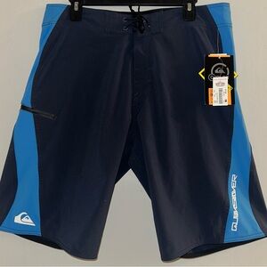Quiksilver Men's Blue shorts size 34. NEW WITH TAGS